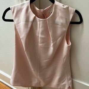 Ted baker pink cap sleeve shirt
